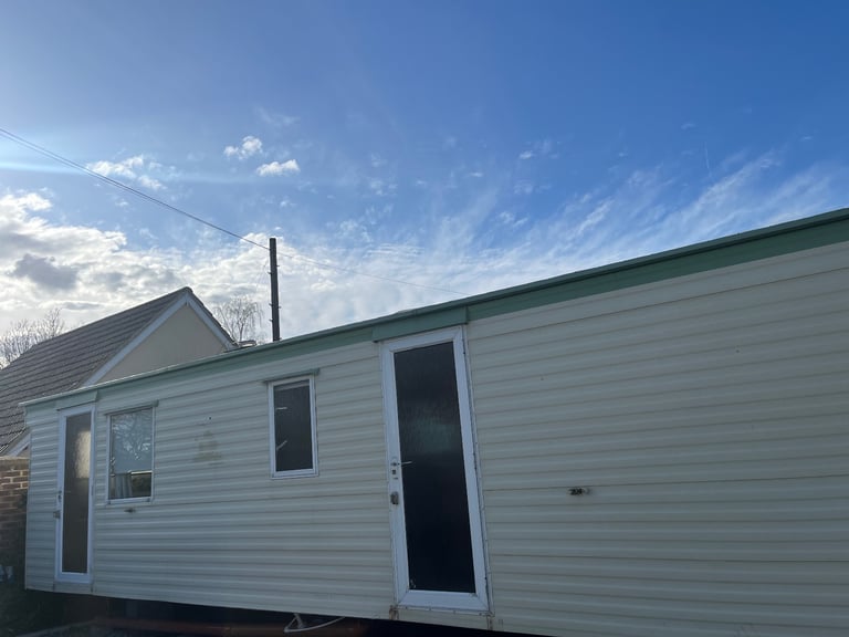 Static 2 bed caravan for rent