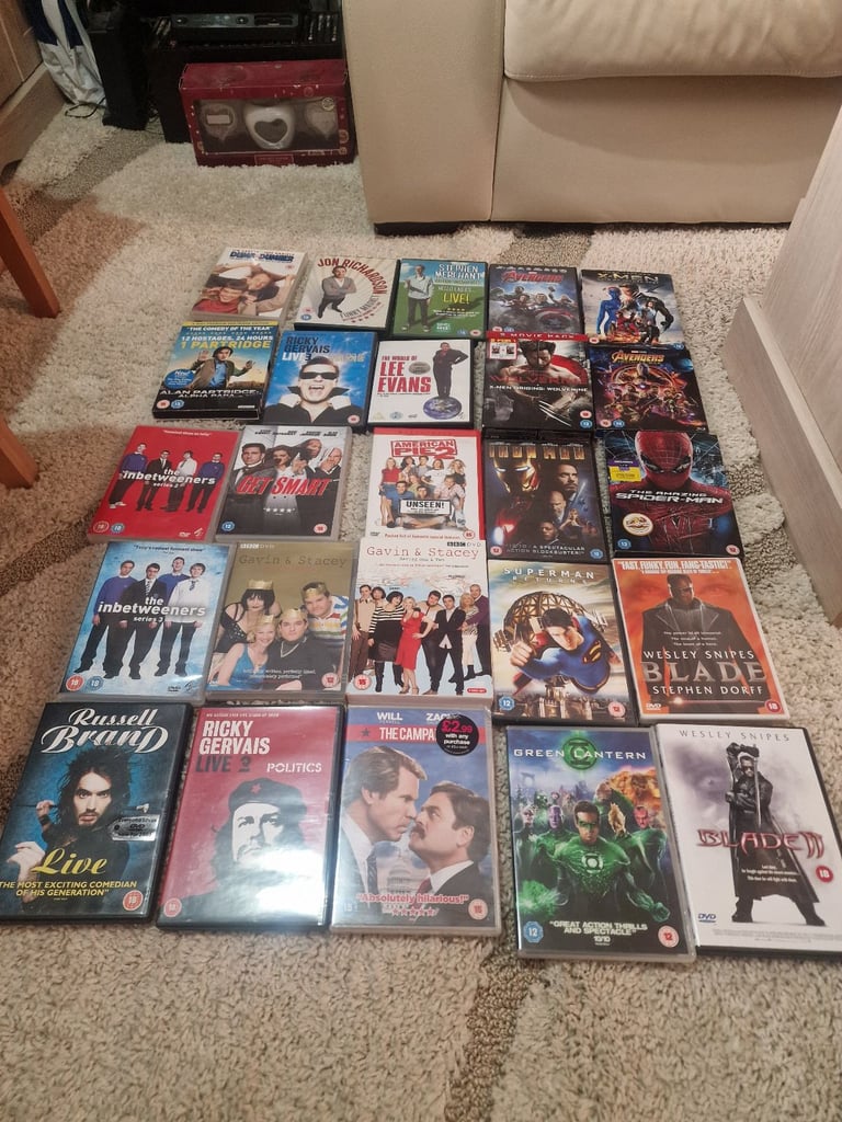 image for Joblot dvds 