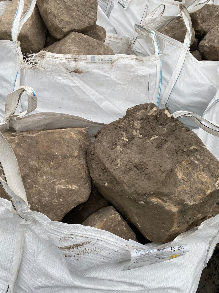 Reclaimed quality sandstone