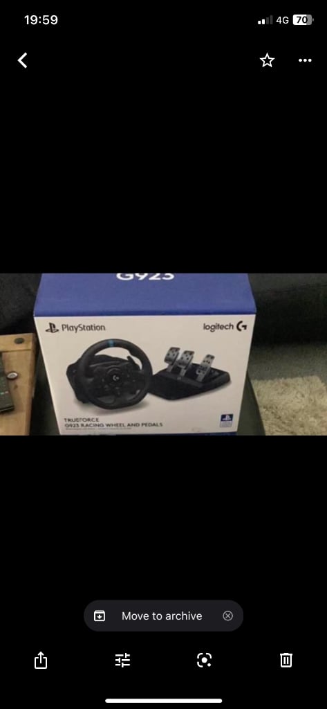 Ps5 Logitech steering wheel and pedals