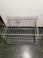 Dog cage size 30inch by 19inch 