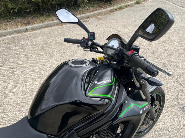 2016 66 KAWASAKI ER 650 FGF ABS ER6N ER6 NAKED BLACK CLEAN LOW MILESNEW MOT