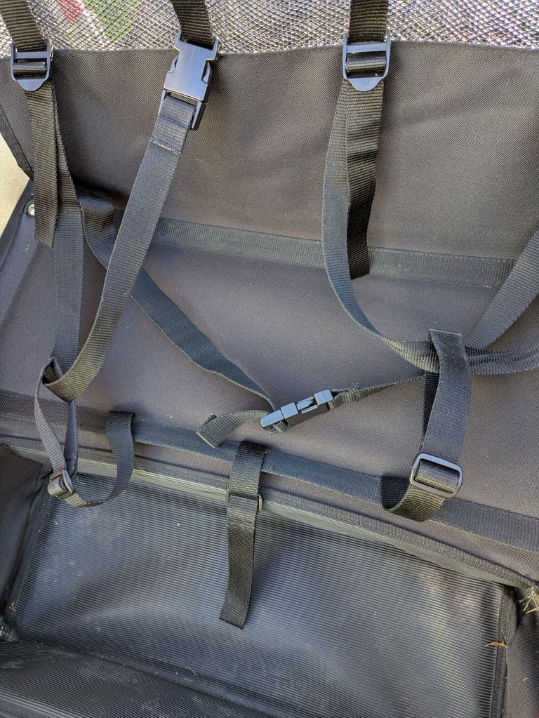 Double kids bike trailer