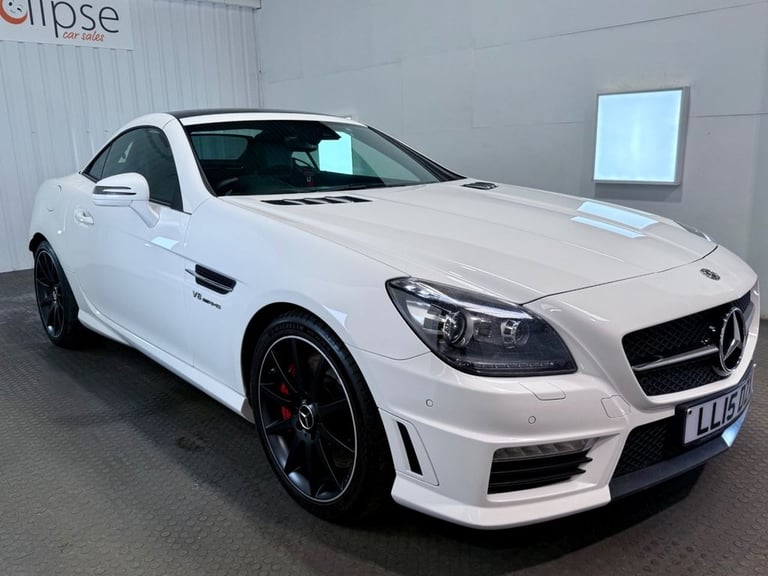 2015 15 MERCEDES-BENZ SLK 5.5 SLK55 V8 AMG CONVERTIBLE 2DR PETROL SPDS+7GT EURO 