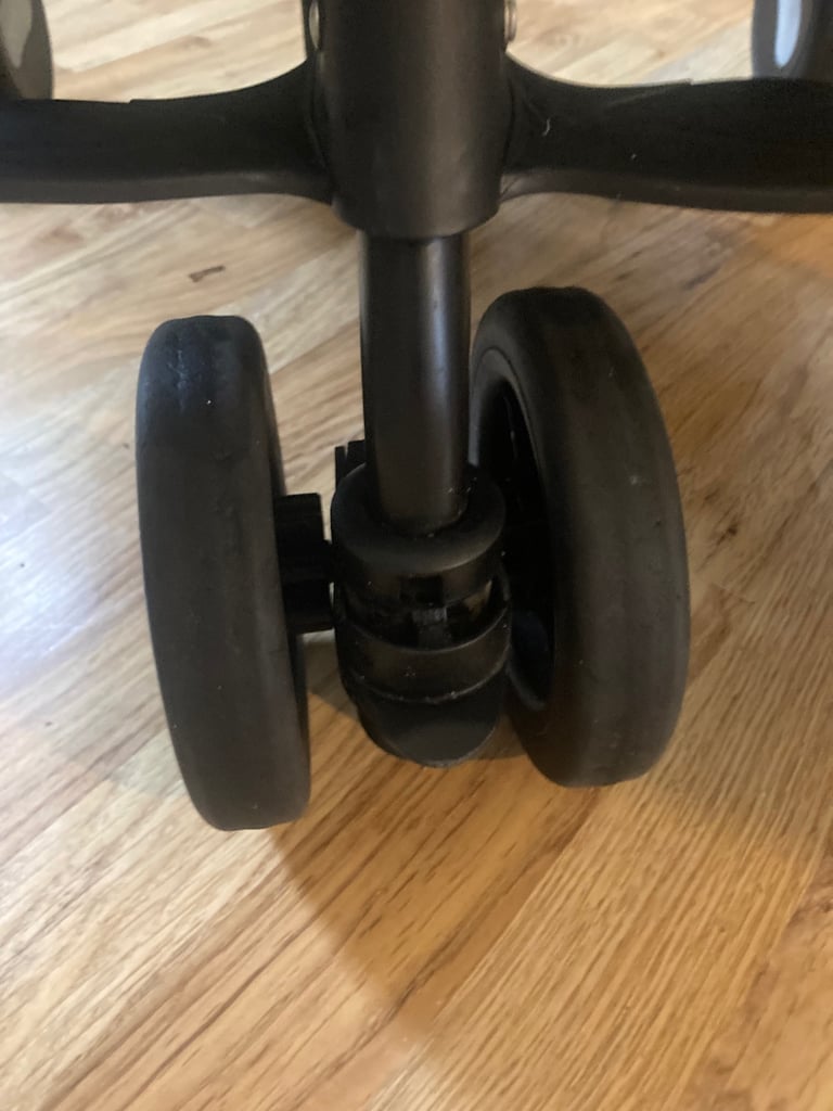 Chicco echo grey & black double buggy 