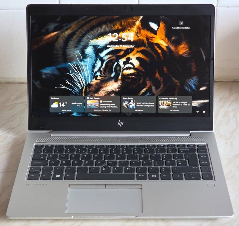 HP EliteBook 14 Uni College Office Full Aluminium Laptop NVMe WiFi 6 FHD Win 11 Office 2021