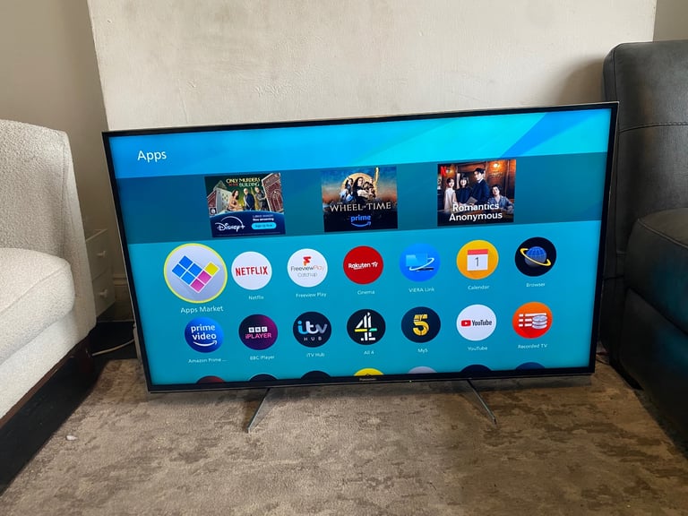 image for 49 inch Panasonic smart 4K ultra HD tv 