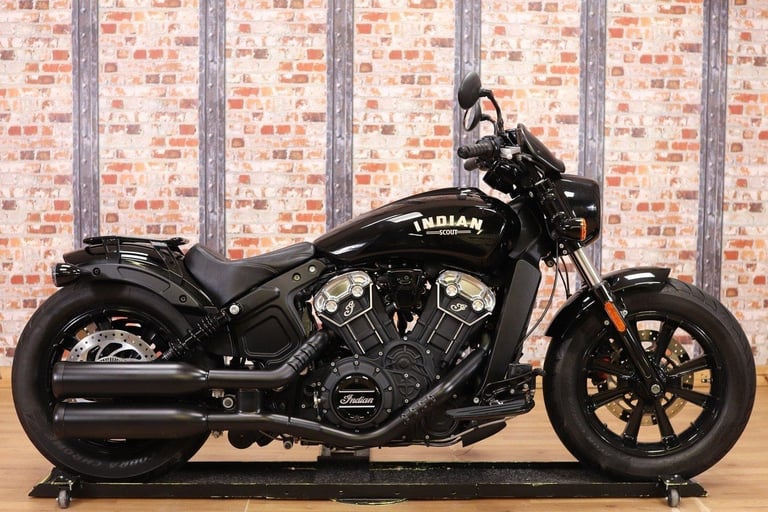 image for 2018 INDIAN SCOUT BOBBER - ONLY 10,762 MILES - 2 OWNERS - GREAT EXTRAS - SUPERB!