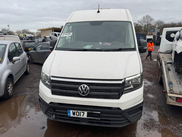 Volkswagen crafter lwb 2.0 tdi 2017 white BREAKING FOR PARTS 