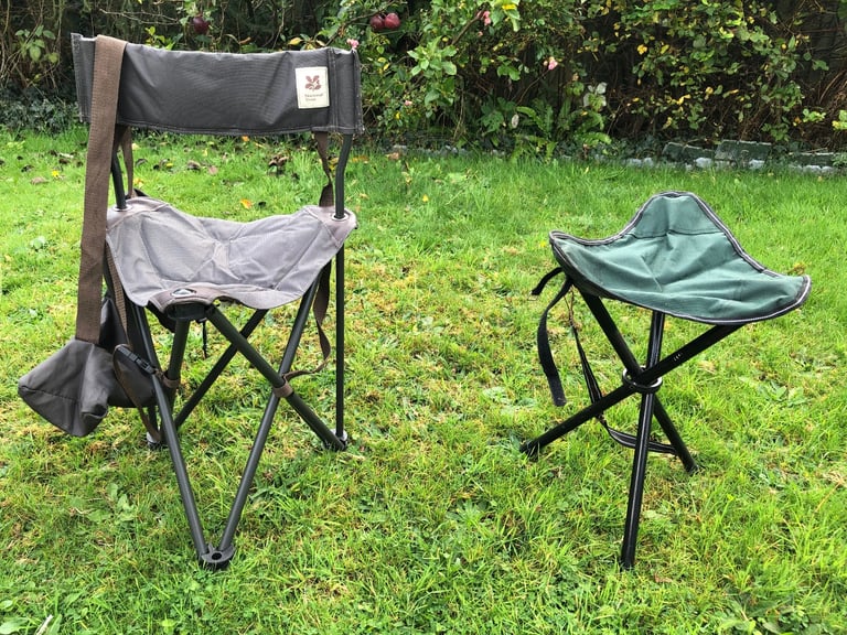 image for Camping/fishing fold-up chair & stool 