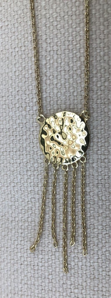 Oliver Bonas gold plated chain ONO