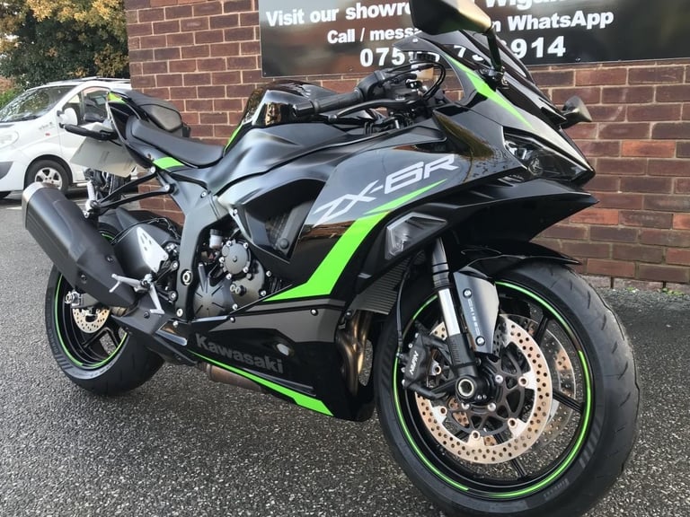 Kawasaki Ninja ZX636 25reg 300 miles only as brand fire NW