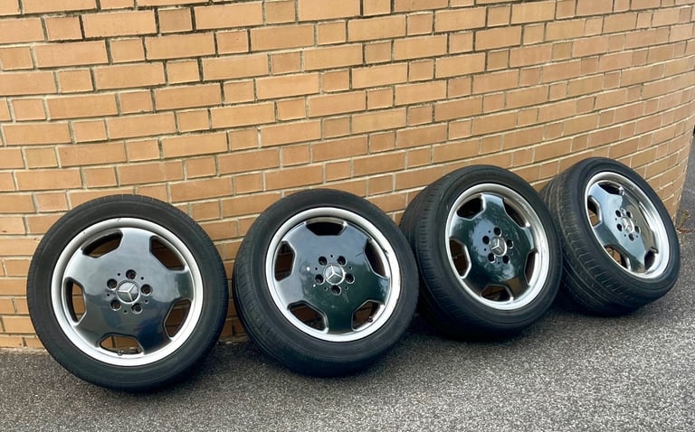 17” Mercedes Benz E Class Audi W211 5X112 Alloy Wheels 235 45 17 AMG Lorinser Monoblock