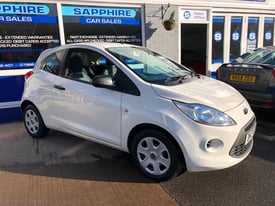 2013 13 FORD KA 1.2. LOVELY LOW MILEAGE, SERVICE HISTORY, JUST 2 OWNERS. WHITE