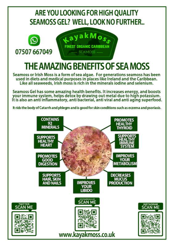 Seamoss/Irishmoss 