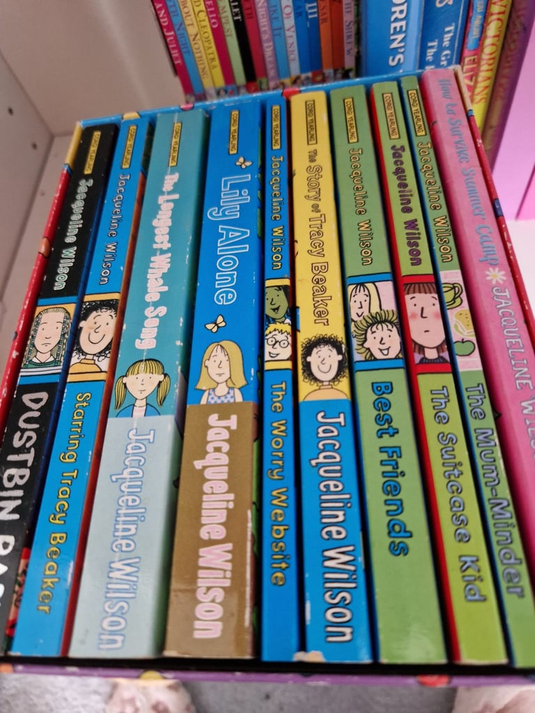 image for set of books by jaquline wilson 