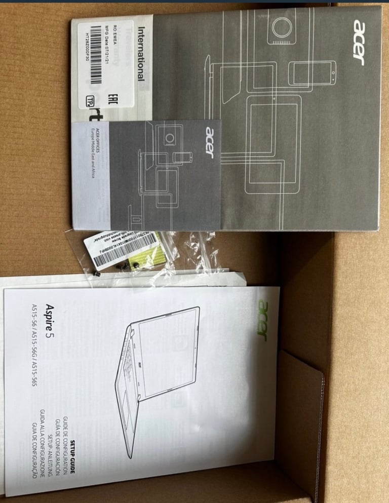 Acer Laptop almost new 