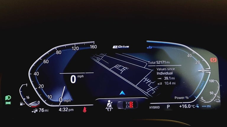 2022 BMW 5 Series 530e xDrive M Sport 4dr Auto Saloon Plug-In Hy Automatic