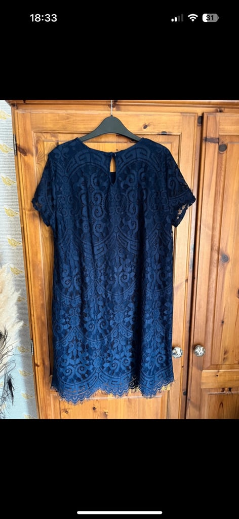 Lipsy navy dress
