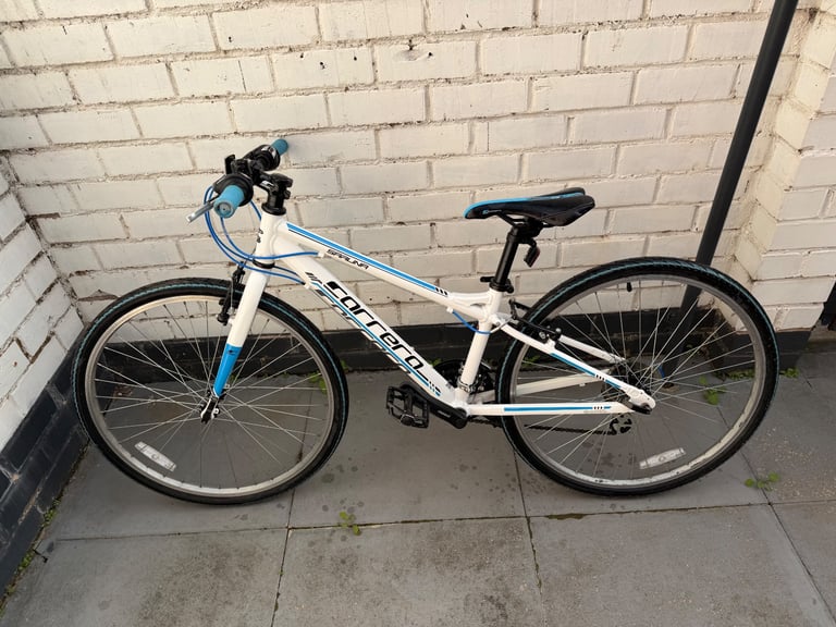 image for Carrera bike, white and blue 