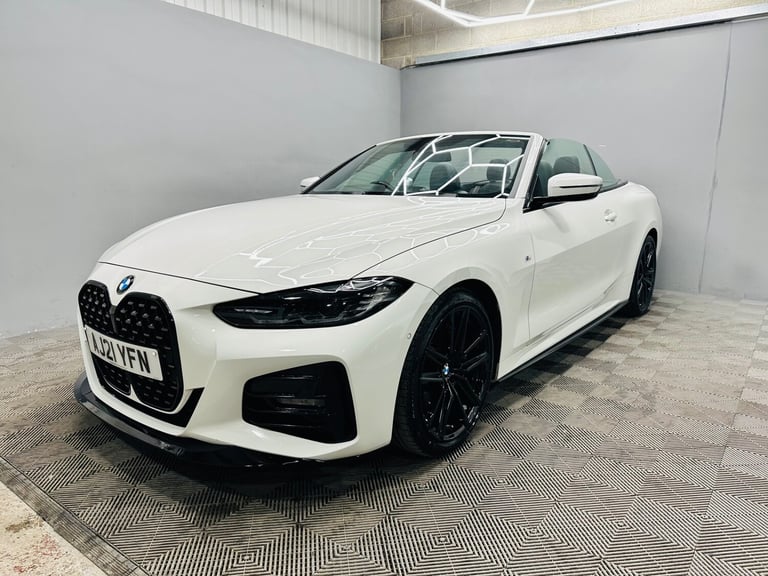 2021 BMW 4 Series 420i M Sport 2dr Step Auto CONVERTIBLE Petrol Automatic