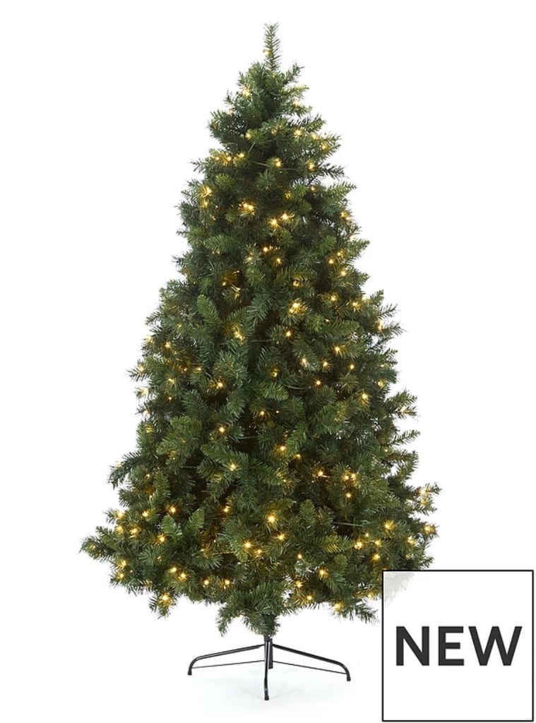 7ft Belvedere Pre Lit Multifunction Christmas Tree