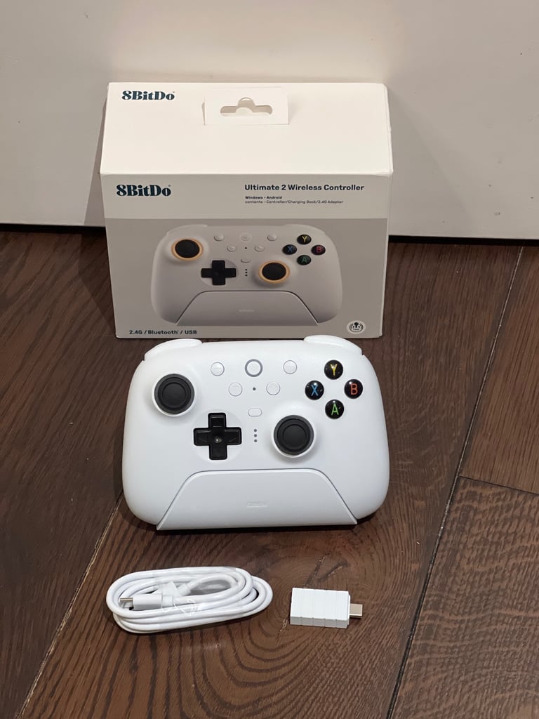 image for 8BitDo Ultimate 2 Wireless controller - Windows/Android (no drift TMR joy stick)