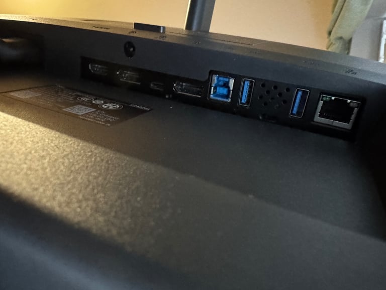 image for Dell 24 inch monitor type c connectivity