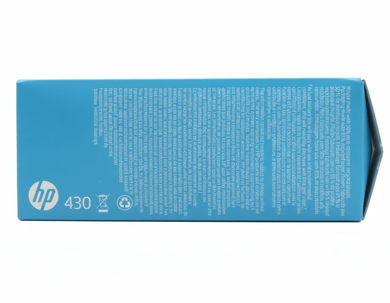 New HP 430 Multi-Device Wireless Mouse - Bluetooth/USB-A - Works with Windows/Mac/Android