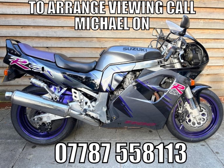 1993 / K Suzuki GSXR110 WP £3500 Black/Grey 16890 miles.