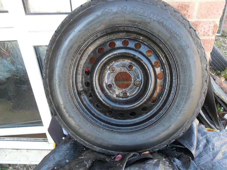 image for Elddis Caravan  5 stud wheel with 165R14C tyre