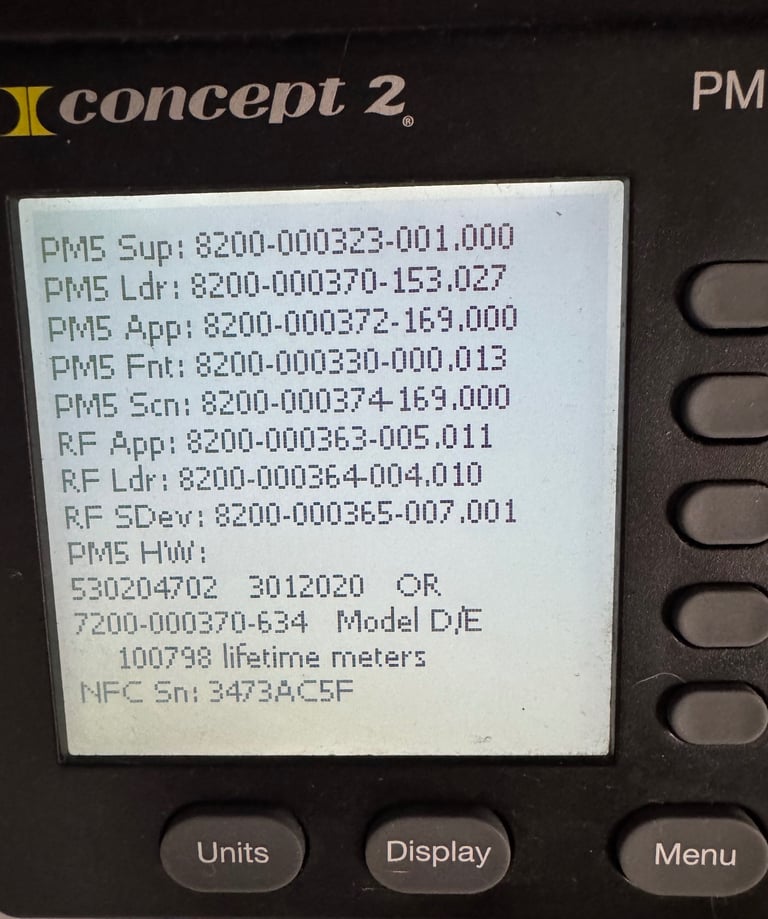 Concept 2 Indoor Rower - Model D PM5