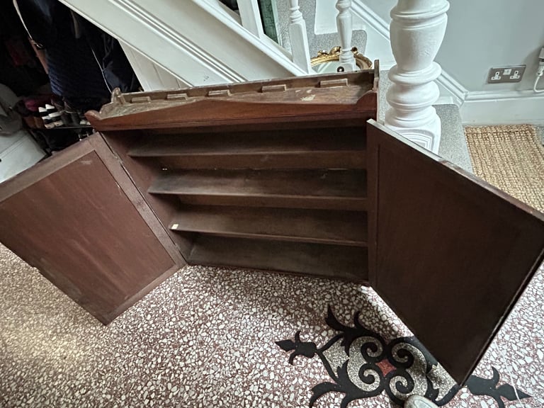 Free mahogany wall cabinet 