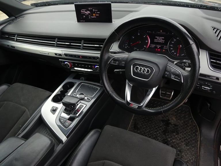 2017 17 REG AUDI Q7 S LINE TDI QUATTRO AUTO DAMAGED REPAIRABLE SALVAGE