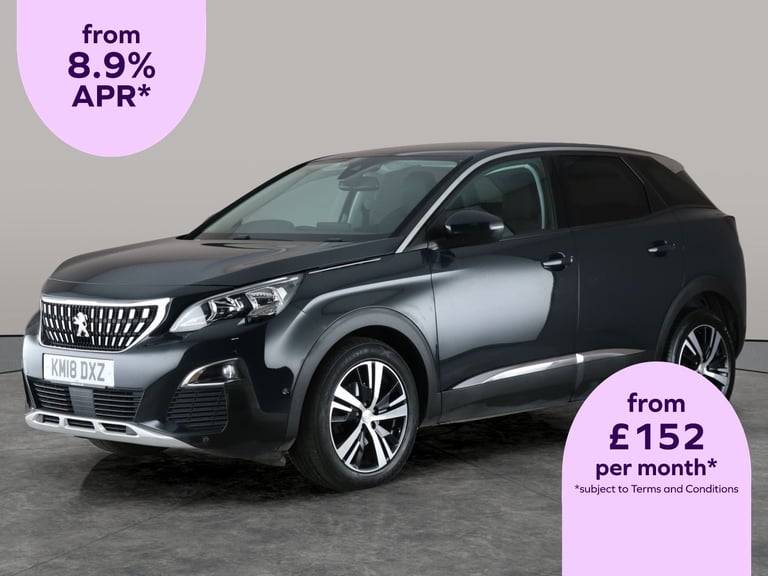 2018 Peugeot 3008 1.2 PureTech Allure 5dr HATCHBACK PETROL Manual