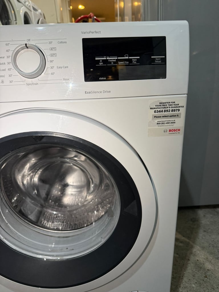 Bosch vario Perfect Eco silence Washing Machine With Free Delivery N Warranty 