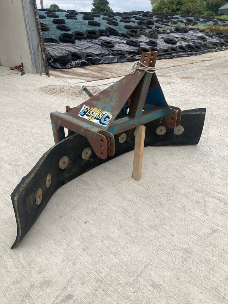 image for Fleming heavy duty tractor yardscraper 