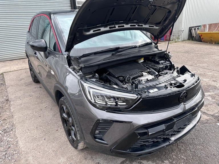 2024 73 REG VAUXHALL CROSSLAND GS 1.2 PETROL AUTO DAMAGED REPAIRABLE SALVAGE