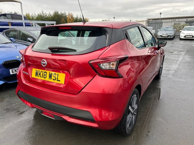 2018 Nissan Micra 0.9 Petrol (IG-T), Acenta Edition, Hatchback, 5 Door, Manual, Euro 6. Hatchback...
