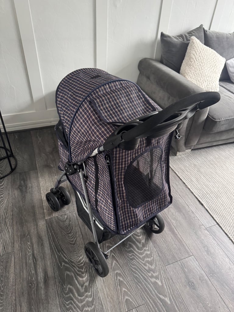 Dog Pram Compact Foldable Puppy Cat Buggy Manchester Stroller