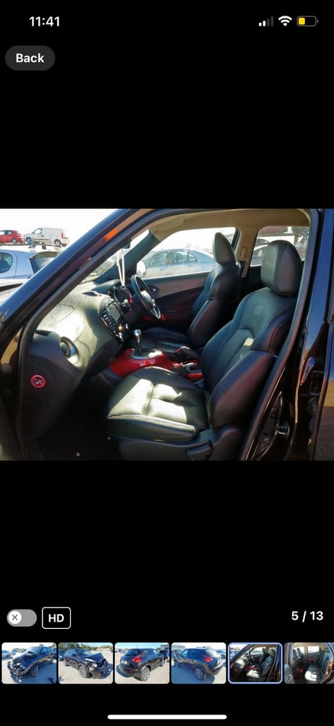 2013 Nissan juke 1.6 automatic BREAKING 