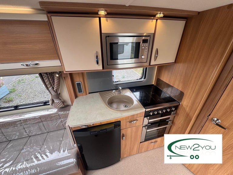 2013 Swift Conqueror 480 2 Berth Caravan - STOCK NO S083