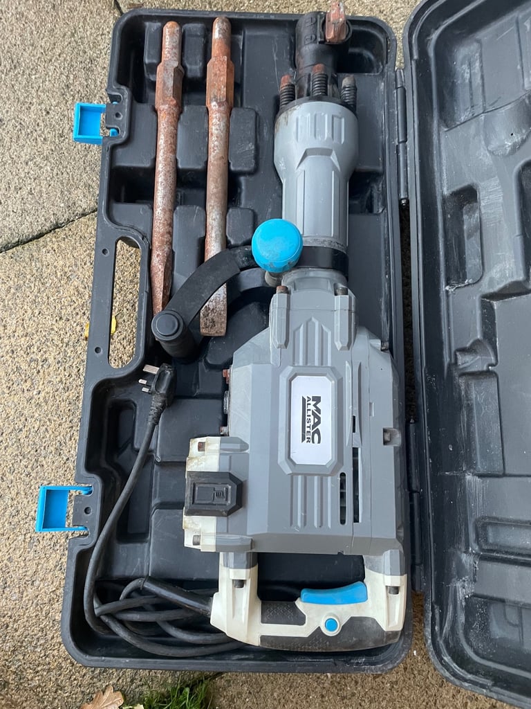 McAllister 1700 watt concrete breaker 220-240 volts 