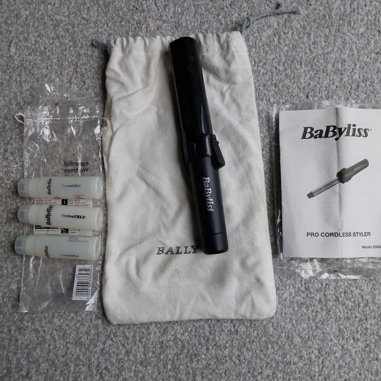 image for Babyliss PRO Cordless Hair Tongs Gas Powered G3 2583BU 