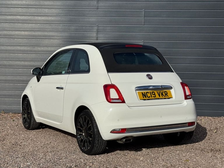2019 19 FIAT 500C 1.2 120TH CONVERTIBLE 2DR PETROL MANUAL EURO 6 (S/S) 
