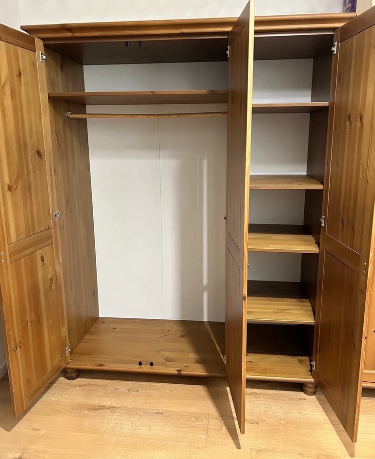 Pine wardrobe 