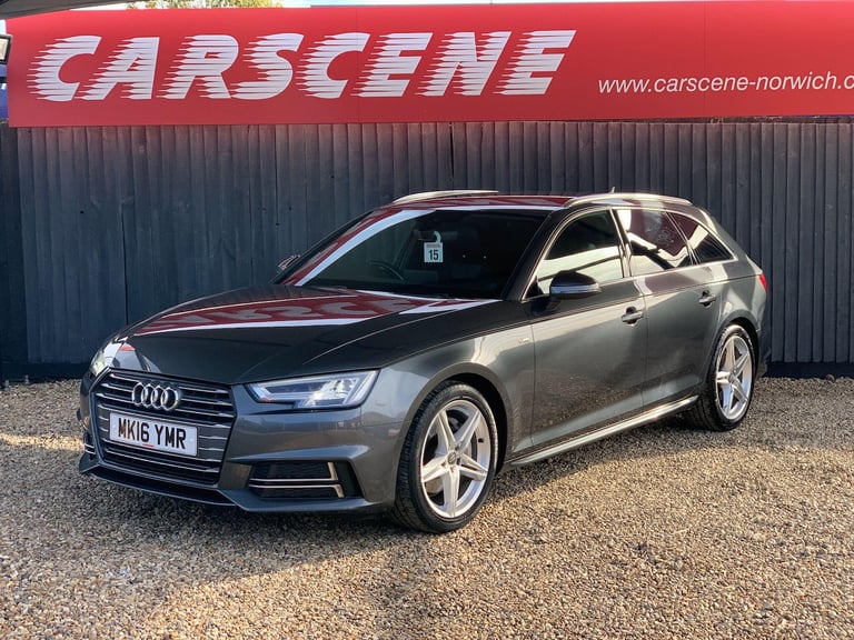 2016 Audi A4 Avant 2.0 TDI S line S Tronic Euro 6 (s/s) 5dr ESTATE Diesel Automatic