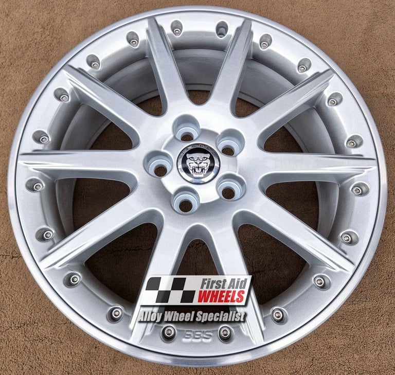 R466DCS Swap JAGUAR X-TYPE 4x 18'' GENUINE BBS MELBOURNE SILVER DIAMOND CUT ALLOY WHEELS