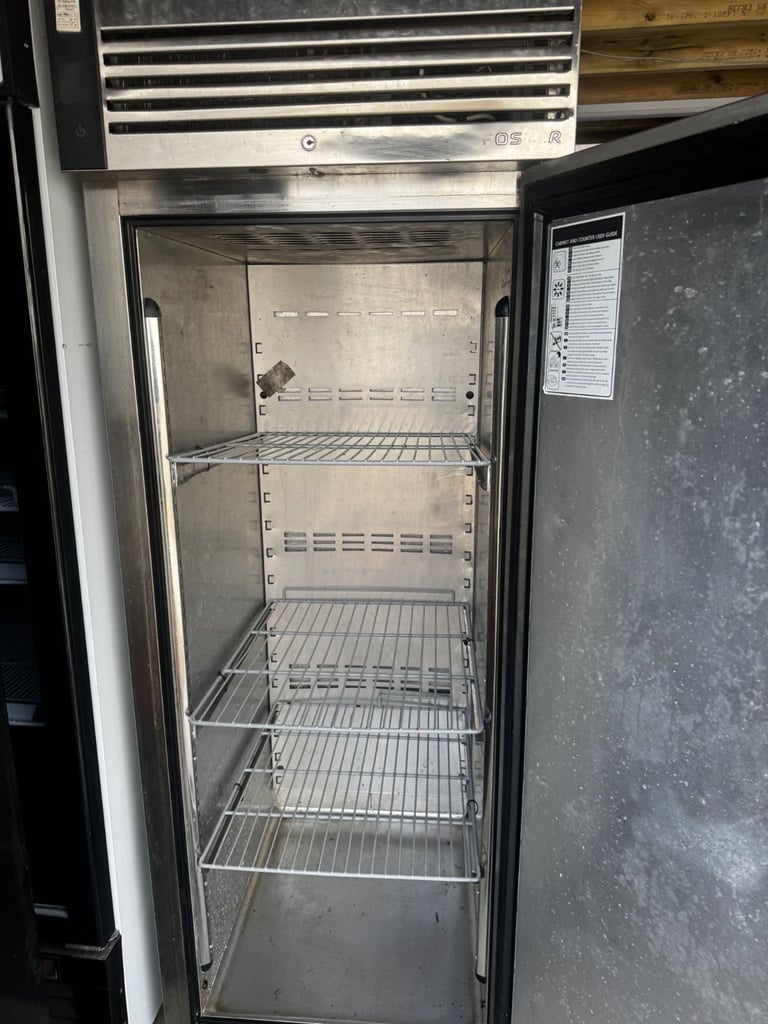Commercial single door fridge or freezer cage shop restaurant takeaway 