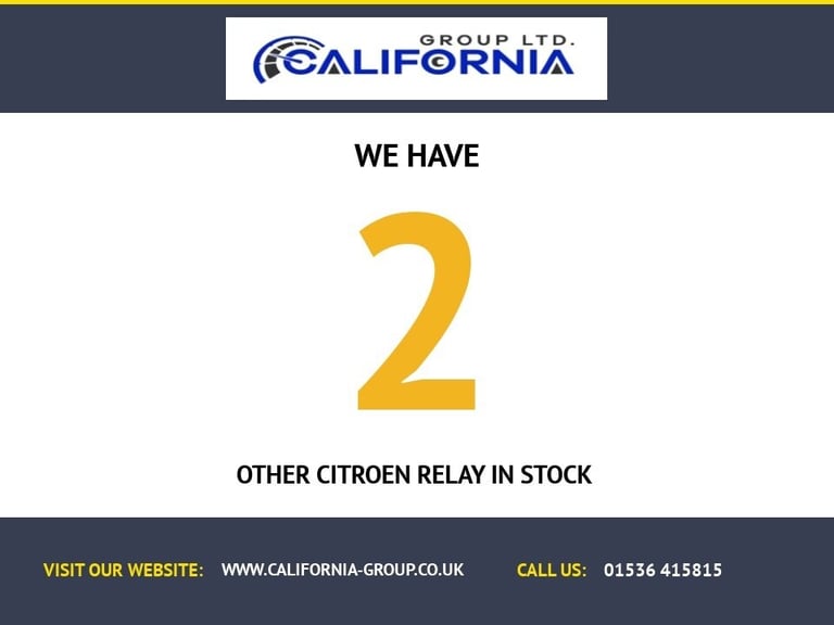 2024 Citroen Relay 2.2 BlueHDi 35 Enterprise Edition Panel Van 5dr Diesel Manual L4 High Roof  PA...